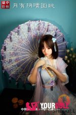 Shedoll Ailin(艾琳) 148cm  Dカップ シリコンヘッド+TPEボディ 顎機能追加可 童顔巨乳 楚々 ラブドール - 画像 (12)
