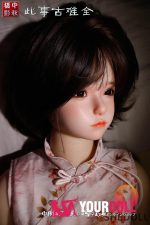Shedoll Ailin(艾琳) 148cm  Dカップ シリコンヘッド+TPEボディ 顎機能追加可 童顔巨乳 楚々 ラブドール - 画像 (3)