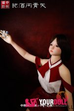 Shedoll Ailin(艾琳) 148cm  Dカップ シリコンヘッド+TPEボディ 顎機能追加可 童顔巨乳 楚々 ラブドール - 画像 (16)