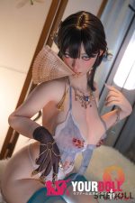 Shedoll Chuyue(楚玥) 163cm Hカップ シリコンヘッド+TPEボディ 顎機能追加可 エキゾチック 魅惑 セックス人形 - 画像 (4)