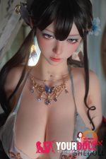 Shedoll Chuyue(楚玥) 163cm Hカップ シリコンヘッド+TPEボディ 顎機能追加可 エキゾチック 魅惑 セックス人形 - 画像 (3)