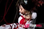 Shedoll Chuyue(楚玥) 163cm Hカップ 眠り顔 シリコンヘッド+TPEボディ 顎機能追加可 束縛プレイ 全身関節緩め ラブドール - 画像 (9)