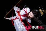 Shedoll Chuyue(楚玥) 163cm Hカップ 眠り顔 シリコンヘッド+TPEボディ 顎機能追加可 束縛プレイ 全身関節緩め ラブドール - 画像 (20)