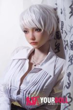 Shedoll Rose(蔷薇) 165cm Fカップ シリコンヘッド+TPEボディ 顎機能追加可 カッコイイ 凛々 リアルドール - 画像 (2)