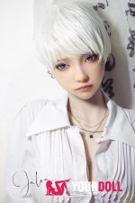 Shedoll Rose(蔷薇) 165cm Fカップ シリコンヘッド+TPEボディ 顎機能追加可 カッコイイ 凛々 リアルドール - 画像 (5)