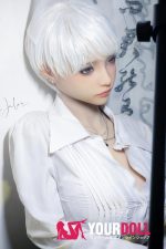Shedoll Rose(蔷薇) 165cm Fカップ シリコンヘッド+TPEボディ 顎機能追加可 カッコイイ 凛々 リアルドール - 画像 (7)