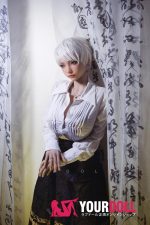 Shedoll Rose(蔷薇) 165cm Fカップ シリコンヘッド+TPEボディ 顎機能追加可 カッコイイ 凛々 リアルドール - 画像 (10)