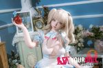 Shedoll Nanxi(南溪) 150cm Bカップ シリコンヘッド+TPEボディ アリス コスプレ系 甘い Eat me ラブドール - 画像 (22)