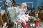 Shedoll Nanxi(南溪) 150cm Bカップ シリコンヘッド+TPEボディ アリス コスプレ系 甘い Eat me ラブドール - 画像 (25)
