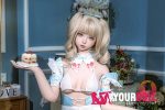 Shedoll Nanxi(南溪) 150cm Bカップ シリコンヘッド+TPEボディ アリス コスプレ系 甘い Eat me ラブドール - 画像 (20)