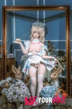 Shedoll Nanxi(南溪) 150cm Bカップ シリコンヘッド+TPEボディ アリス コスプレ系 甘い Eat me ラブドール - 画像 (11)