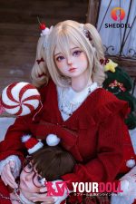 Shedoll Dongsheng(东笙) 150cm Bカップ フルシリコン カスタム瞳 かわいい ちっぱい ラブドール - 画像 (4)