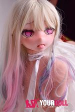 ElsaBabe 池澤莉奈 RAD031 148cm-L ピンク肌 フルシリコン ハート目 エロ 舌出し ラブドール - 画像 (8)