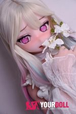 ElsaBabe 池澤莉奈 RAD031 148cm-L ピンク肌 フルシリコン ハート目 エロ 舌出し ラブドール - 画像 (6)