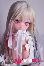 ElsaBabe 池澤莉奈 RAD031 148cm-L ピンク肌 フルシリコン ハート目 エロ 舌出し ラブドール - 画像 (10)