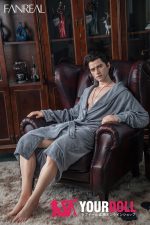 Fanreal Carter 173cm 37kg Fair肌 フルシリコン 顎機能追加可 熟男 ダンディ 締まってる アナル選択可 男性型ラブドール - 画像 (21)