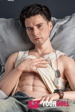 Fanreal Henry 173cm 37kg Fair肌 フルシリコン 顎機能追加可 細マッチョ 熟男 アナル選択可 男性ラブドール - 画像 (2)