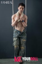Fanreal Henry 173cm 37kg Fair肌 フルシリコン 顎機能追加可 細マッチョ 熟男 アナル選択可 男性ラブドール - 画像 (23)
