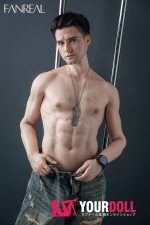 Fanreal Henry 173cm 37kg Fair肌 フルシリコン 顎機能追加可 細マッチョ 熟男 アナル選択可 男性ラブドール - 画像 (16)