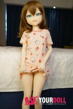 IROKEBIJIN Anna 110cm-slim Aカップ S-TPE製 ボディ選択可  White肌 生意気 小娘 寸胴 ラブドール - 画像 (6)