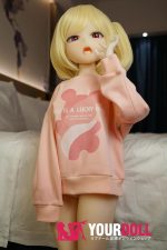 IROKEBIJIN Aiko 110cm-slim Aカップ S-TPE製 ボディ選択可  White肌 メスの顔 赤面 貧乳 ラブドール - 画像 (5)