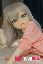 IROKEBIJIN Anna 128cm Bカップ S-TPE製 ボディ選択可  White肌 貧乳 八重歯 萌え ラブドール - 画像 (2)
