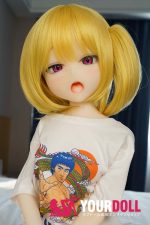 IROKEBIJIN Aiko 128cm Bカップ S-TPE製 ボディ選択可  White肌 赤面 トロ顔 ラブドール