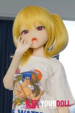 IROKEBIJIN Aiko 128cm Bカップ S-TPE製 ボディ選択可  White肌 赤面 トロ顔 ラブドール - 画像 (2)