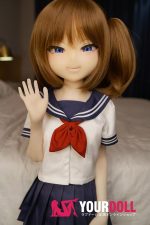 IROKEBIJIN Aisa 110cm-slim Aカップ シリコンヘッド+S-TPEボディ White肌 ちっぱい メスガキ アニメドール