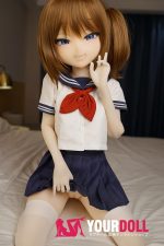 IROKEBIJIN Aisa 110cm-slim Aカップ シリコンヘッド+S-TPEボディ White肌 ちっぱい メスガキ アニメドール - 画像 (4)