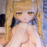 WM Dolls 露可 140cm Cカップ #Y011 ビニール製ヘッド+シリコン製ボディ ノーマル肌 縦ロール お嬢ちゃん アニメドール 最新