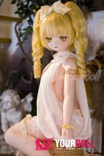 WM Dolls 露可 140cm Cカップ #Y011 ビニール製ヘッド+シリコン製ボディ ノーマル肌 縦ロール お嬢ちゃん アニメドール 最新 - 画像 (10)