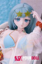 WM Dolls 琼汣 157cm Cカップ #Y015 ビニール製ヘッド+シリコン製ボディ 楚々 おちょぼ口 ノーマル肌 アニメドール 最新 - 画像 (2)