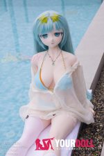WM Dolls 琼汣 157cm Cカップ #Y015 ビニール製ヘッド+シリコン製ボディ 楚々 おちょぼ口 ノーマル肌 アニメドール 最新 - 画像 (9)