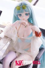 WM Dolls 琼汣 157cm Cカップ #Y015 ビニール製ヘッド+シリコン製ボディ 楚々 おちょぼ口 ノーマル肌 アニメドール 最新 - 画像 (4)