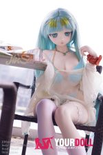 WM Dolls 琼汣 157cm Cカップ #Y015 ビニール製ヘッド+シリコン製ボディ 楚々 おちょぼ口 ノーマル肌 アニメドール 最新 - 画像 (7)