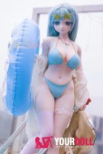 WM Dolls 琼汣 157cm Cカップ #Y015 ビニール製ヘッド+シリコン製ボディ 楚々 おちょぼ口 ノーマル肌 アニメドール 最新 - 画像 (11)