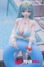 WM Dolls 琼汣 157cm Cカップ #Y015 ビニール製ヘッド+シリコン製ボディ 楚々 おちょぼ口 ノーマル肌 アニメドール 最新 - 画像 (8)