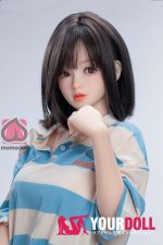 Momo  雪穂 150cm H024-B Cカップノーマル肌 楚々 彼シャツ プルプル唇 人気の子 ラブドール 最新 - 画像 (2)