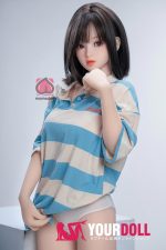 Momo  雪穂 150cm H024-B Cカップノーマル肌 楚々 彼シャツ プルプル唇 人気の子 ラブドール 最新 - 画像 (17)