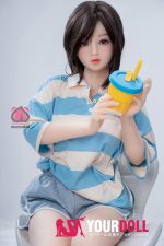 Momo  雪穂 150cm H024-B Cカップノーマル肌 楚々 彼シャツ プルプル唇 人気の子 ラブドール 最新 - 画像 (10)