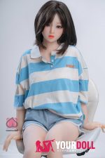 Momo  雪穂 150cm H024-B Cカップノーマル肌 楚々 彼シャツ プルプル唇 人気の子 ラブドール 最新 - 画像 (13)