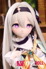 MOZU 蛍ちゃん 85cm 小胸 6kg 画像通りの仕様 ビニールヘッド+TPEボディ照れ顔 戦闘服 アニメドール