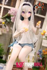MOZU 蛍ちゃん 85cm 小胸 6kg 画像通りの仕様 ビニールヘッド+TPEボディ照れ顔 私服 アニメドール - 画像 (5)