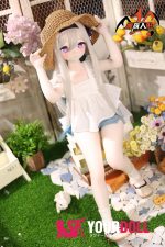 MOZU 蛍ちゃん 85cm 小胸 6kg 画像通りの仕様 ビニールヘッド+TPEボディ照れ顔 私服 アニメドール - 画像 (7)