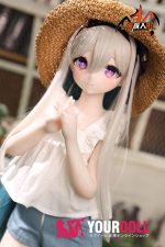 MOZU 蛍ちゃん 85cm 小胸 6kg 画像通りの仕様 ビニールヘッド+TPEボディ照れ顔 私服 アニメドール - 画像 (3)