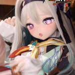 MOZU 蛍ちゃん 85cm 小胸 6kg 画像通りの仕様 ビニールヘッド+TPEボディアヘ顔 戦闘服 アニメドール