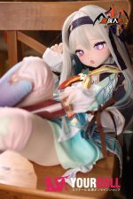 MOZU 蛍ちゃん 85cm 小胸 6kg 画像通りの仕様 ビニールヘッド+TPEボディアヘ顔 戦闘服 アニメドール - 画像 (3)