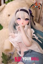 MOZU 蛍ちゃん 85cm 小胸 6kg 画像通りの仕様 ビニールヘッド+TPEボディアヘ顔 私服 アニメドール - 画像 (3)