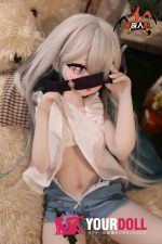 MOZU 蛍ちゃん 85cm 小胸 6kg 画像通りの仕様 ビニールヘッド+TPEボディアヘ顔 私服 アニメドール - 画像 (4)